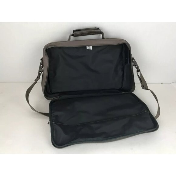 Delsey‎ Unisex Adults Brown Detachable Strap Document Case Briefcase Size Medium - Picture 9 of 11